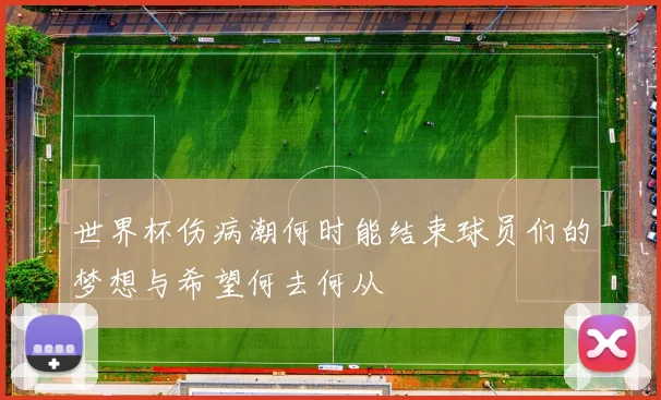 世界杯伤病潮何时能结束球员们的梦想与希望何去何从